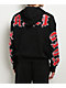 True Religion Old English Patch Black Boxy Zip Hoodie - Thumbnail image 3 of 8