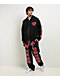 True Religion Old English Patch Black Boxy Zip Hoodie - Thumbnail image 4 of 8