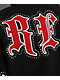 True Religion Old English Patch Black Boxy Zip Hoodie - Thumbnail image 5 of 8
