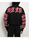 True Religion Old English Patch Black Boxy Zip Hoodie - Thumbnail image 2 of 8