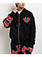 True Religion Old English Patch Black Boxy Zip Hoodie - Thumbnail image 1 of 8