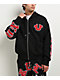 True Religion Old English Patch Black Boxy Zip Hoodie - Thumbnail image 1 of 9
