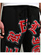 True Religion Old English Patch Black Boxy Zip Hoodie - Thumbnail image 7 of 9
