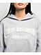 True Religion Patched Boyfriend Grey Hoodie - Thumbnail image 3 of 5