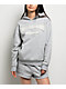 True Religion Patched Boyfriend Grey Hoodie - Thumbnail image 1 of 5