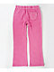 True Religion Pink Wash Foldover Straight Leg Sweatpants - Thumbnail image 1 of 2