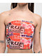 True Religion Printed Mesh Tube Top - Thumbnail image 3 of 3