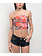 True Religion Printed Mesh Tube Top - Thumbnail image 1 of 3