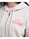 True Religion Puff-Print Heather Grey Zip Hoodie - Thumbnail image 3 of 7