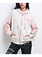True Religion Puff-Print Heather Grey Zip Hoodie - Thumbnail image 7 of 7