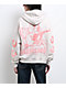 True Religion Puff-Print Heather Grey Zip Hoodie - Thumbnail image 2 of 7