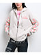 True Religion Puff-Print Heather Grey Zip Hoodie - Thumbnail image 1 of 7