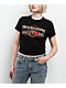 True Religion Racer Black Crop T-Shirt - Thumbnail image 1 of 2