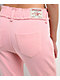 True Religion Raw Edge Big T Candy Pink Flare Sweatpants - Thumbnail image 4 of 6