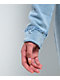True Religion Raw Edge Shrunken Big T Pacific Wash Crop Zip Hoodie - Thumbnail image 5 of 6