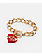 True Religion Red Heart Toggle Bracelet - Thumbnail image 1 of 3