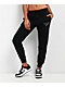 True Religion Retro Crystal Logo Black High Rise Jogger Sweatpants - Thumbnail image 1 of 5