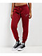 True Religion Retro Crystal Logo Ruby Red Jogger Sweatpants - Thumbnail image 1 of 5