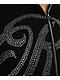 True Religion Rhinestone Script Black Boxy Zip Hoodie  - Thumbnail image 5 of 11