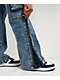 True Religion Ricki Blue Zip Cargo Jeans - Thumbnail image 6 of 8