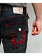 True Religion Ricky Big T Flap Blublack Wash Straight Leg Jeans - Thumbnail image 4 of 5