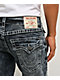 True Religion Ricky Big T Flap Jaded Blue Wash Straight Leg Jeans - Thumbnail image 6 of 8