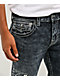True Religion Ricky Big T Flap Jaded Blue Wash Straight Leg Jeans - Thumbnail image 7 of 8