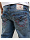True Religion Ricky Big T Flap Straight Bond St Medium Wash Jeans - Thumbnail image 4 of 6