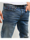 True Religion Ricky Big T Flap Straight Bond St Medium Wash Jeans - Thumbnail image 5 of 6