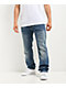 True Religion Ricky Big T Flap Straight Bond St Medium Wash Jeans - Thumbnail image 2 of 6