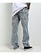 True Religion Ricky Distress Blue Wash Straight Leg Jeans - Thumbnail image 2 of 5