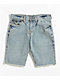 True Religion Ricky Rocky Point Light Wash Relaxed Straight Denim Shorts - Thumbnail image 6 of 7