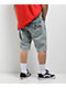 True Religion Ricky Rocky Point Light Wash Relaxed Straight Denim Shorts - Thumbnail image 2 of 7