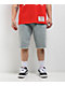 True Religion Ricky Rocky Point Light Wash Relaxed Straight Denim Shorts - Thumbnail image 1 of 7