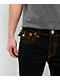 True Religion Ricky Super T Flap Black Wash Straight Leg Jeans - Thumbnail image 4 of 5