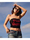 True Religion Ruched Black Tube Top - Thumbnail image 5 of 6