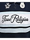 True Religion Rugby Navy, White & Sapphire Relaxed Polo Shirt - Thumbnail image 4 of 8
