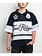True Religion Rugby Navy, White & Sapphire Relaxed Polo Shirt - Thumbnail image 1 of 8