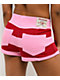 True Religion Rugby Sporty Pink Stripe Sweat Shorts - Thumbnail image 5 of 7