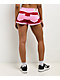 True Religion Rugby Sporty Pink Stripe Sweat Shorts - Thumbnail image 1 of 7