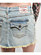 True Religion Sadie Frayed La Jolla Mini Skirt - Thumbnail image 4 of 5