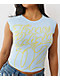 True Religion Sporty Black Ribbed Raglan T-Shirt - Thumbnail image 3 of 3
