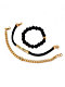 True Religion Square Black & Gold Watch & Bracelet Set - Thumbnail image 2 of 3