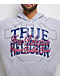 True Religion Stacked Box Script Grey Hoodie - Thumbnail image 3 of 3
