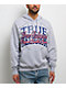True Religion Stacked Box Script Grey Hoodie - Thumbnail image 1 of 3