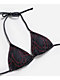 True Religion Stitching Logo Blue Triangle Bikini Top - Thumbnail image 6 of 6