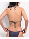 True Religion Stitching Logo Blue Triangle Bikini Top - Thumbnail image 2 of 6