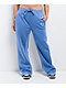 True Religion Super QT Straight Leg Blue Sweatpants - Thumbnail image 3 of 7