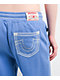 True Religion Super QT Straight Leg Blue Sweatpants - Thumbnail image 5 of 7