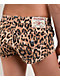 True Religion Super T Flap Leopard Spicy Shorts - Thumbnail image 3 of 4